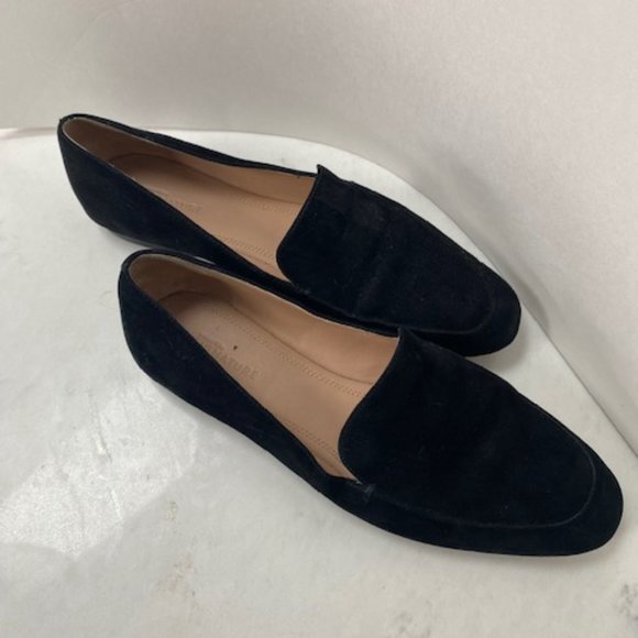 NORDSTROM Signature Black Suede Loafers - Picture 3 of 5